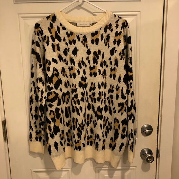 MINKPINK Leopard Print Sweater - Picture 3 of 7